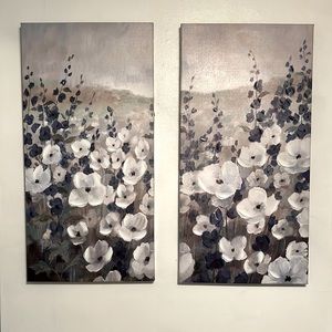 Floral Double Wall Painting
